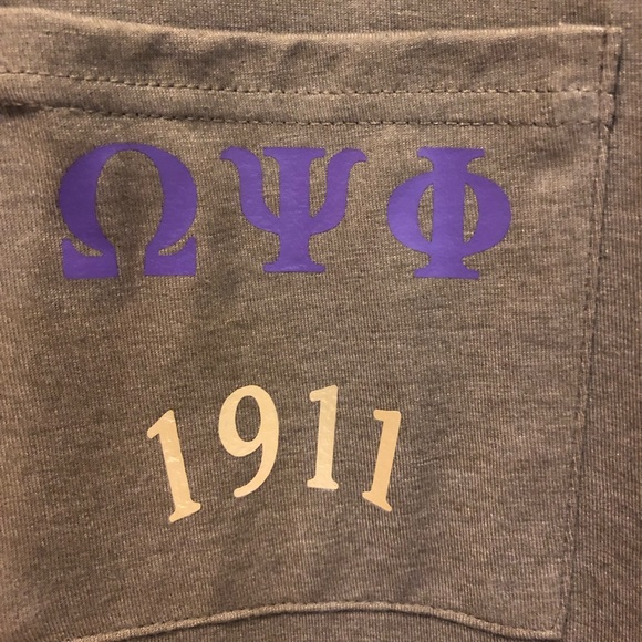 Omega Psi Phi Other - NWT Omega Psi Phi pocket Tee
